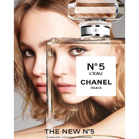 modella chanel 5 l'eau|Chanel no 5 vs 5.